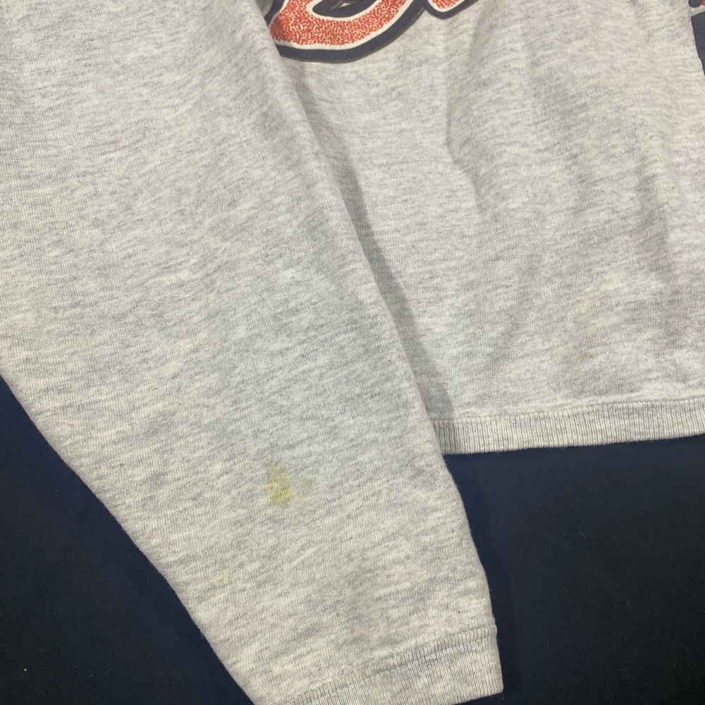 Vintage Cincinnati Bengals Crewneck Crop Top Sweater Cliff Engle Large VTG 90s - Picture 6 of 6